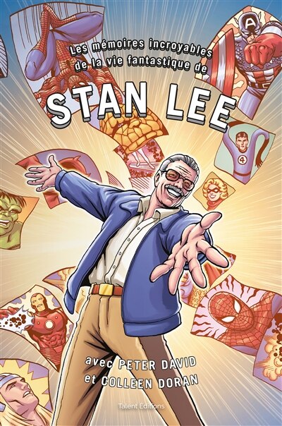 Front cover_Les Mémoires Incroyables De La Vie Fantastique De Stan Lee