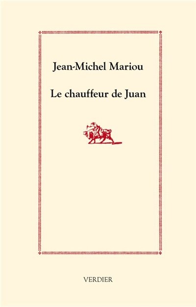 Front cover_Le chauffeur de Juan