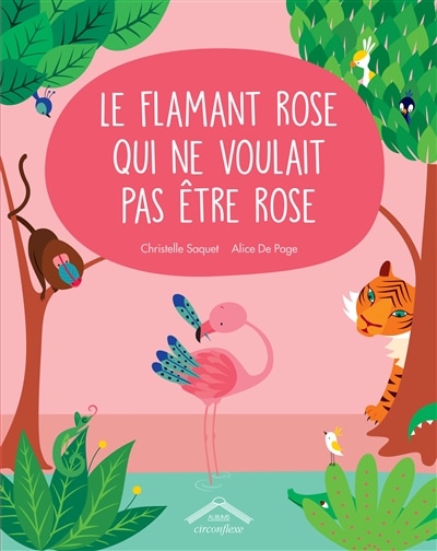 Front cover_Le flamant rose qui ne voulait pas être rose