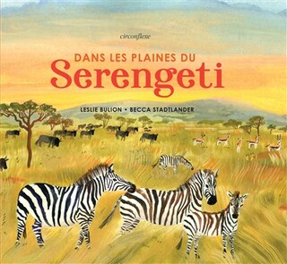 Front cover_Dans les plaines du Serengeti