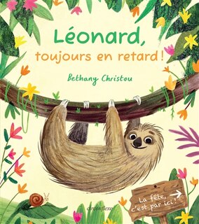 Couverture_L&eacute;onard, toujours en retard !