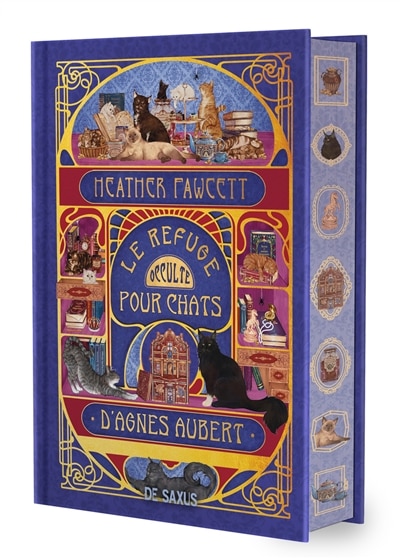 Couverture_Le refuge occulte pour chats d'Agnes Aubert