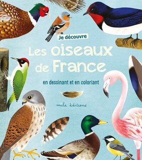 Front cover_Je découvre les oiseaux de France en dessinant et en coloriant