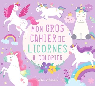 Front cover_Mon gros cahier de licornes à colorier