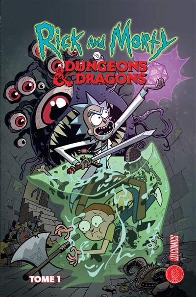 Front cover_Rick and Morty vs dungeons & dragons, Vol. 1