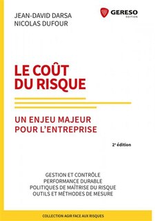 Front cover_Le coût du risque
