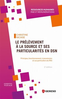 Front cover_Le prélèvement à la source et ses particularités en DSN