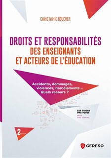 Couverture_Droits et responsabilités des enseignants et acteurs de l'éducation