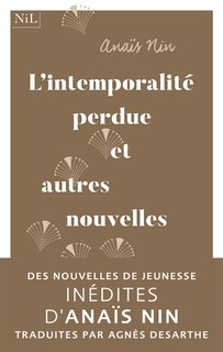 Couverture_L' intemporalité perdue