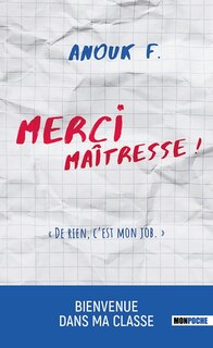 Couverture_Merci maîtresse !