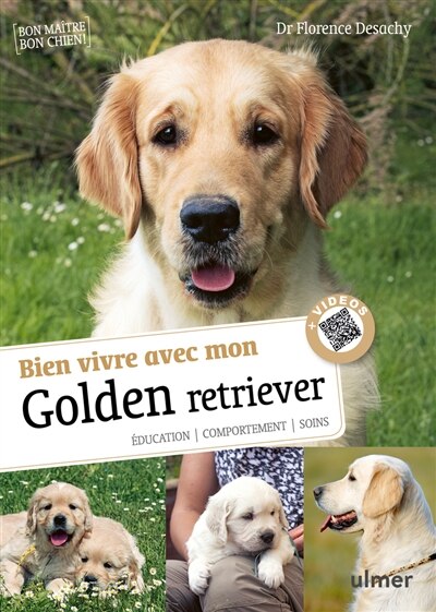 Couverture_Bien vivre avec mon golden retriever