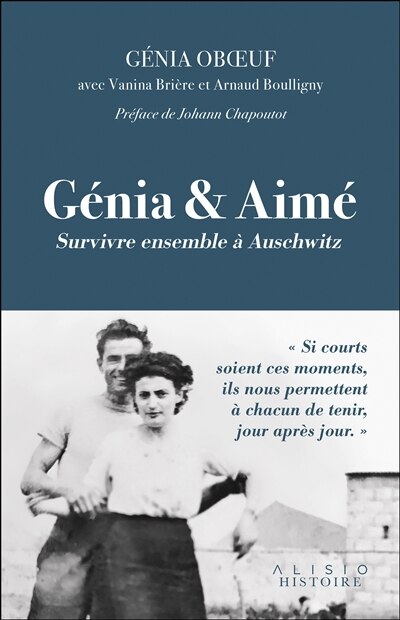 Couverture_Génia & Aimé : survivre ensemble à Auschwitz
