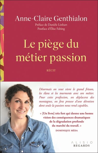 Front cover_Le piège du métier passion