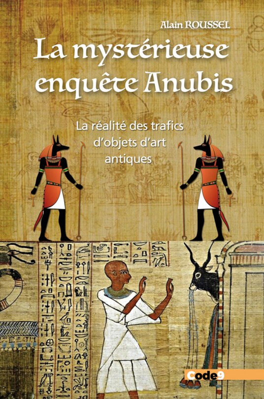 Front cover_La mystérieuse enquête Anubis