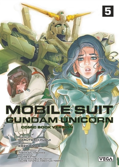 Couverture_Mobile suit Gundam Unicorn : comic book version, Vol. 5