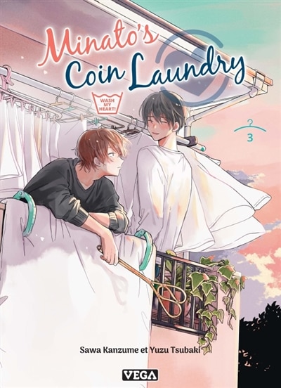 Front cover_Minato's coin laundry, Vol. 3