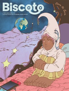 Front cover_Biscoto : le journal comme pour les grands, en plus marrant !, n°123. Dans la lune