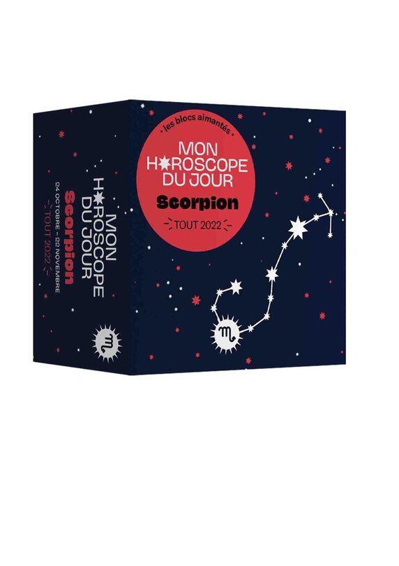 Couverture_Scorpion, 24 octobre-22 novembre : mon horoscope du jour : tout 2022