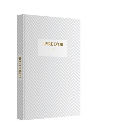 Couverture_Livre d'or : blanc