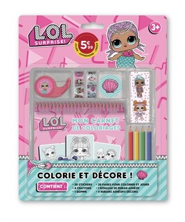 Couverture_Colorie et décore : LOL : Volume 1