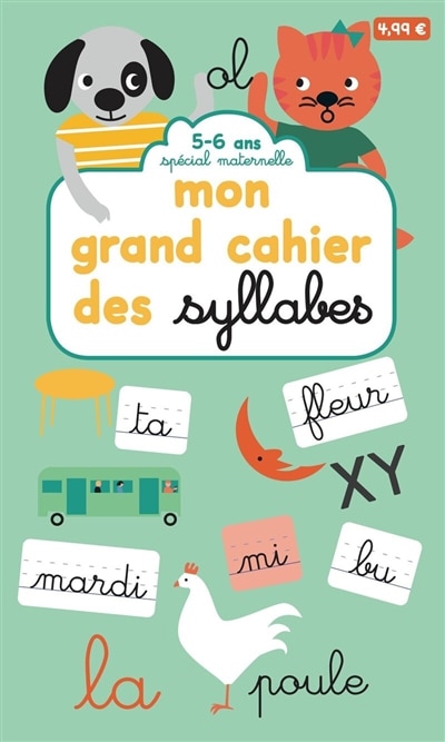 Front cover_Mon grand cahier des syllabes : 5-6 ans