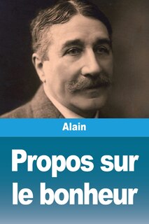 Front cover_Propos sur le bonheur