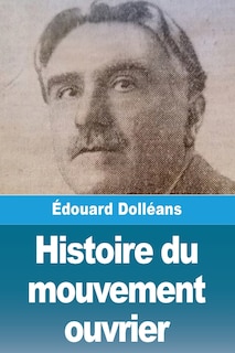 Couverture_Histoire du mouvement ouvrier
