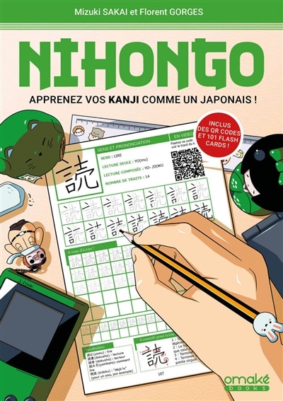Front cover_Nihongo : apprenez vos kanji comme un Japonais !