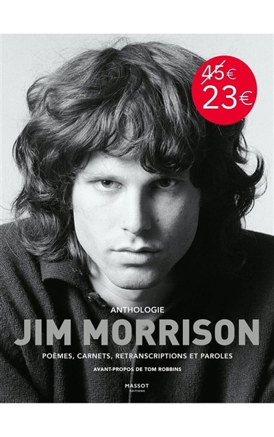 Front cover_Jim Morrison : poèmes, carnets, retranscriptions et paroles : anthologie