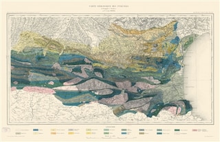 Front cover_Carte géologique des Pyrénées = Geological map of the Pyrenees