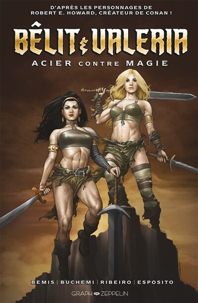 Front cover_Bêlit & Valeria : acier contre magie