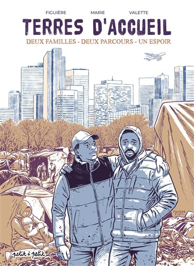 Front cover_Terres d'accueil : deux familles, deux parcours, un espoir