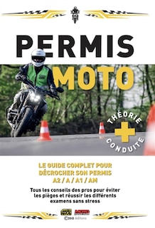 Front cover_Permis moto, théorie + conduite