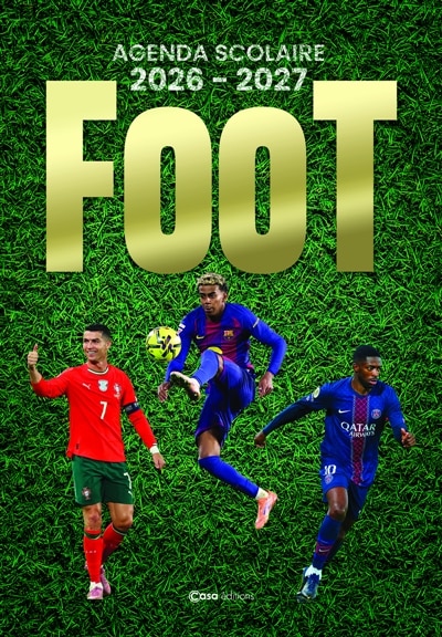 Front cover_Agenda scolaire Foot 2026-2027