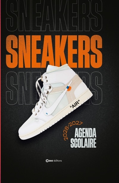 Front cover_Agenda scolaire Sneakers 2026-2027