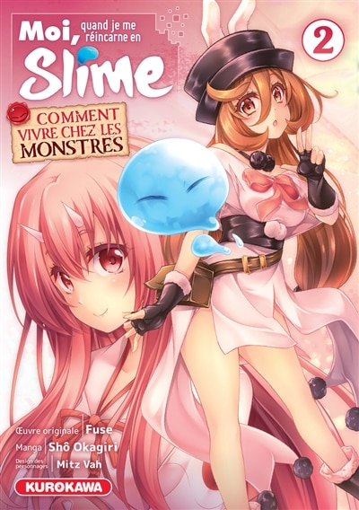 Front cover_Moi, quand je me réincarne en Slime : comment vivre chez les monstres, Vol. 2