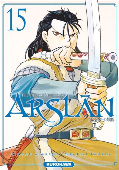 Front cover_The heroic legend of Arslân, Vol. 15