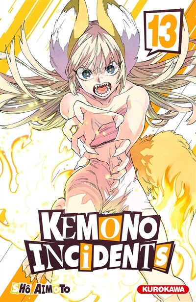 Front cover_Kemono incidents, Vol. 13