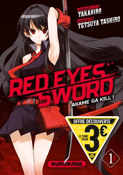 Couverture_Red eyes sword \ akame ga kill ! Tome 1