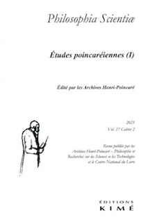 Front cover_Philosophia scientiae, n°27-2. Etudes poincaréiennes (I)