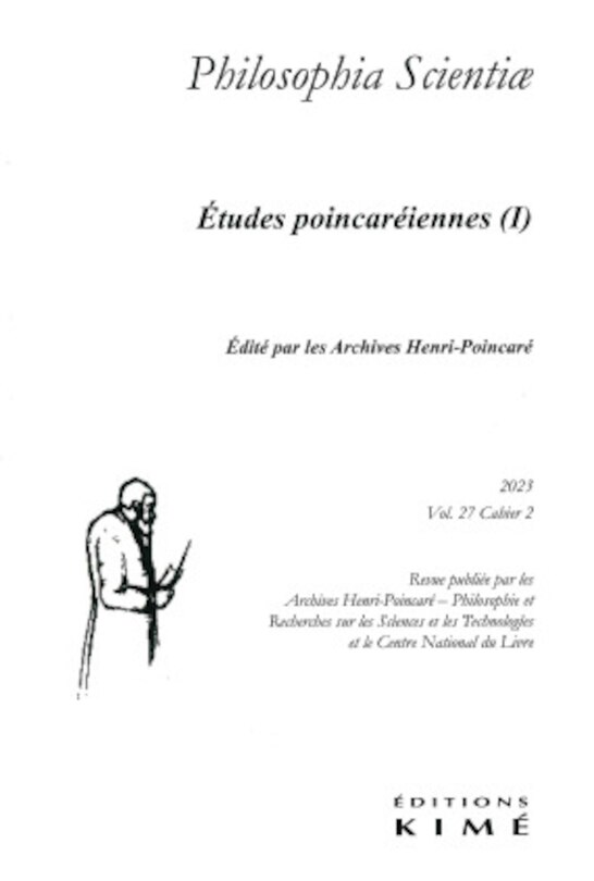 Front cover_Philosophia scientiae, n°27-2. Etudes poincaréiennes (I)