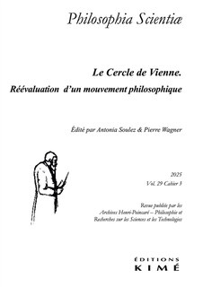 Front cover_Philosophia scientiae, n°29-3. Le Cercle de Vienne : réévaluation d'un mouvement philosophique