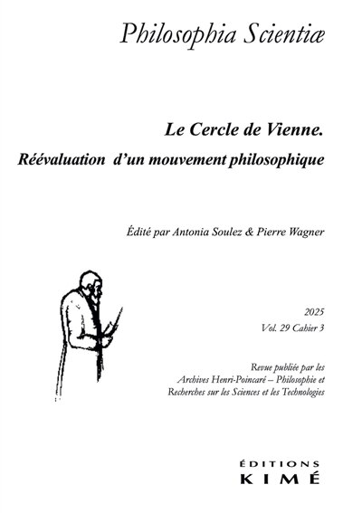 Front cover_Philosophia scientiae, n°29-3. Le Cercle de Vienne : réévaluation d'un mouvement philosophique