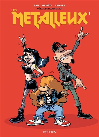 Front cover_Les m&eacute;talleux, Vol. 1
