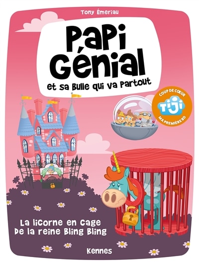 Front cover_La licorne en cage de la reine Bling Bling