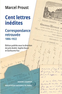 Front cover_Cent lettres in&eacute;dites