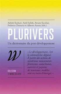 Couverture_Plurivers : un dictionnaire du post-développement