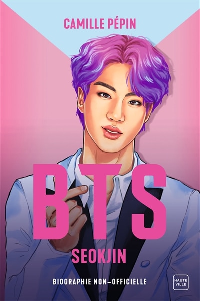 Couverture_BTS : Seokjin : la biographie non-officielle