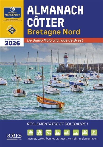 Front cover_L' almanach c&ocirc;tier Bretagne Nord 2026
