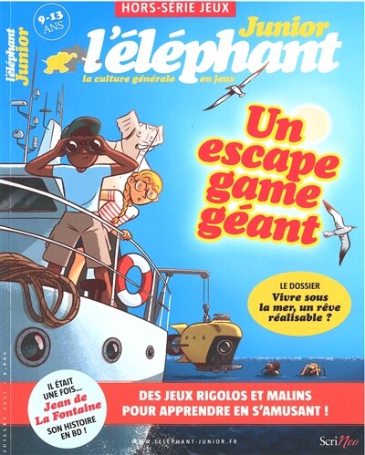 Couverture_L' Eléphant junior